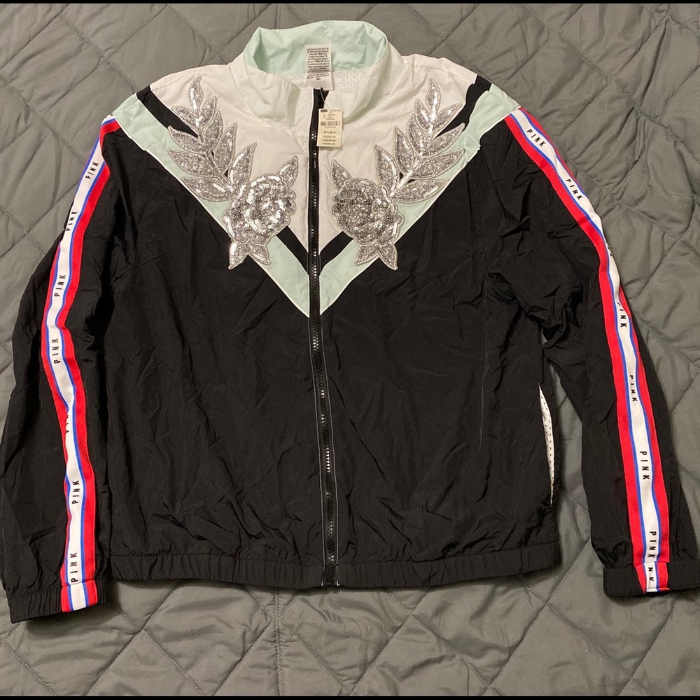 Super Cute PINK Victoria’s Secret Wind Jacket